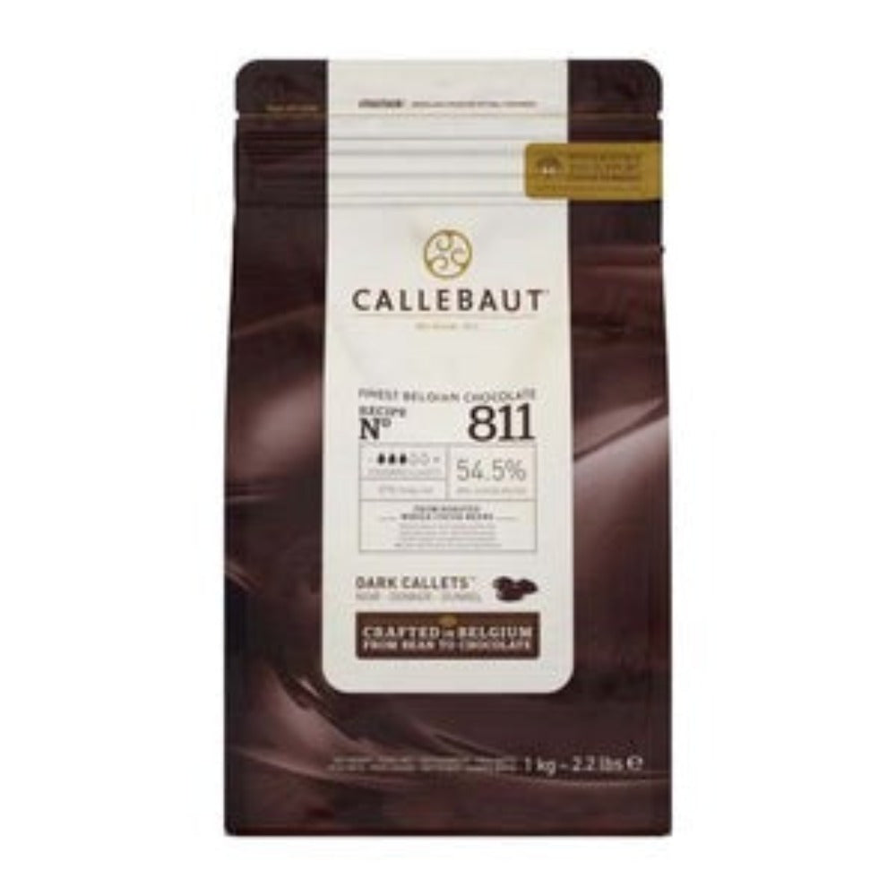 Callebaut 811 54.5% Dark Couverture - 1kg