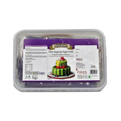 DARK MEGENTA - Sugar Paste by Vizyon - 1 Kg