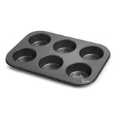 Non Stick (6 CAVITY) CUPCAKE TRAY