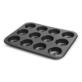 Non Stick (12 CAVITY) CUPCAKE TRAY