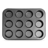 Non Stick (12 CAVITY) CUPCAKE TRAY