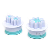 Daisy Flower Shape Plunger Cutter Set of 2