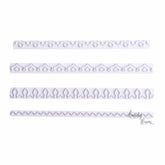 Border Impression Fondant Stamp 4-Pc Set