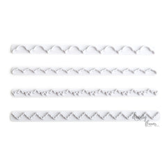 Border Impression Fondant Stamp 4-Pc Set