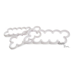 Rose Cutter Set of 3 for Cake Decorating