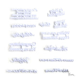 Impression Messages - Multi-Purpose Fondant Embosser