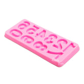 NUMBER SILICON MOULD