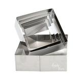 CAKE RING SQUARE (SET of 6)