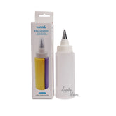 Squeeze Bottle with Double Decorator Nozzle: