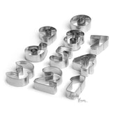 Large Metallic Stainless Steel Number Shaped Cutter
