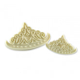 Plastic Princess Tiara Crown Pop It Mould Set - 2 Pieces