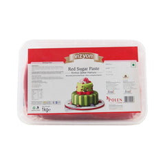 RED - Sugar Paste by Vizyon - 1 Kg