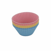 Silicone Round Cake Medium 6 Pcs Set