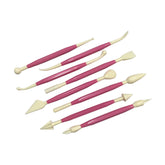 Double-Headed Fondant Modelling Tool Set: Pack of 8