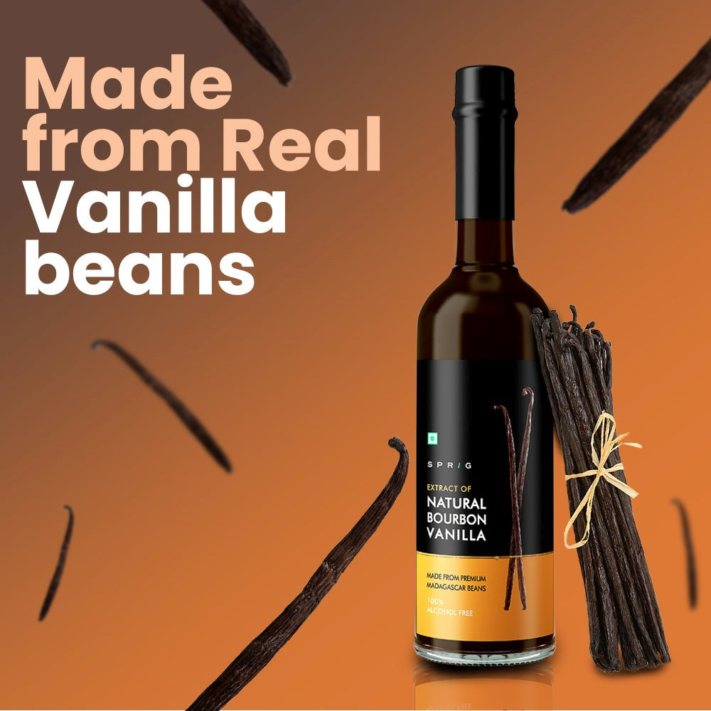 SPRIG - Natural Bourbon Vanilla Beans Extract 100ml