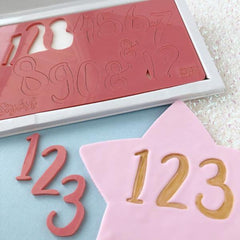 Sweet Stamps- STYLISH NUMBERS