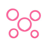 Ultimakes Set of 5 Rose Petal Cutter