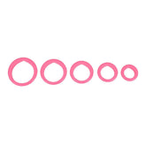 Ultimakes Set of 5 Rose Petal Cutter