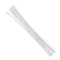 Floral wire no. 28 - White