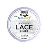 Silver - Edible Lace Paste by Magic Colours - 150gm