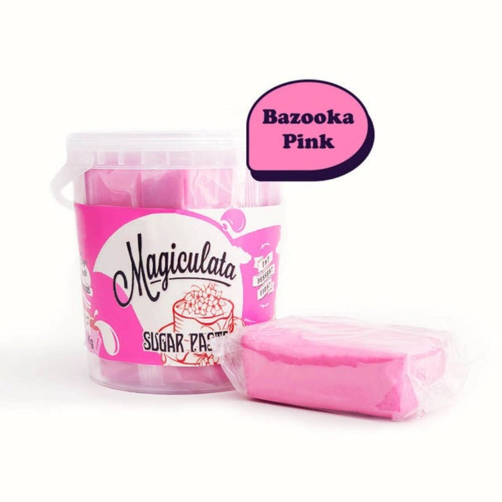 Magiculata Fondant & Sugar Paste - Bazooka Pink 1KG