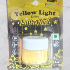 Magic Colours – Edible Lustre Dust – YELLOW LIGHT – 10ml