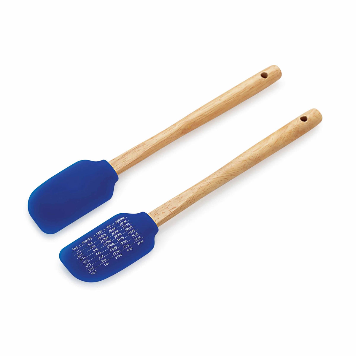 Silicone Flat Spatula (Wooden Handle)