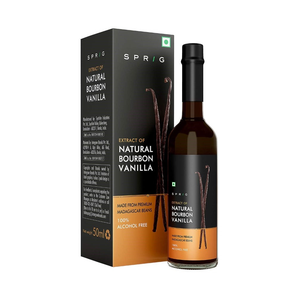 SPRIG - Natural Bourbon Vanilla Beans Extract 50ml