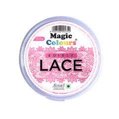 Pink - Edible Lace Paste by Magic Colours - 150gm