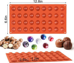 Silicon Mold Half Sphere 36 Cavity