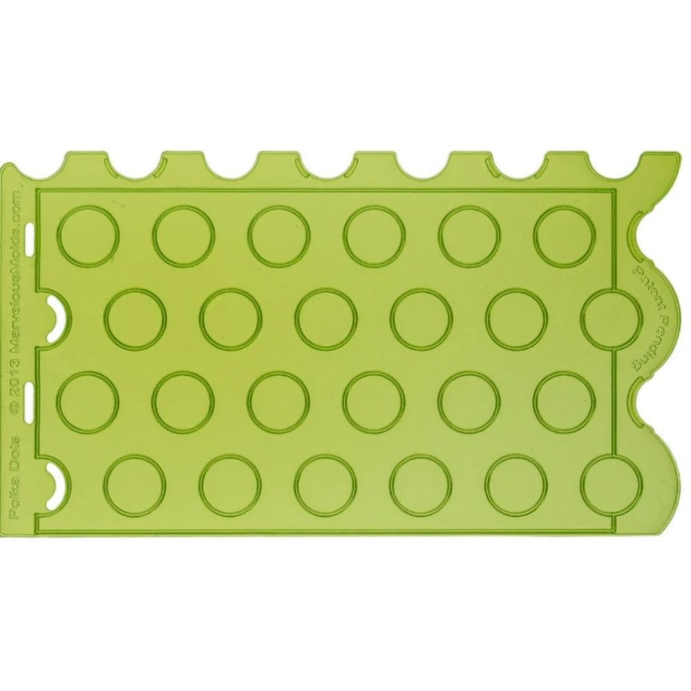 Polka Dots Silicone Onlay Mat